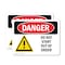 Signmission Safety Culture Sign, 14 in Width, Vinyl Decal, Rectangle OS-2PACK-DS-D-1014-L-1173 - alternate 1
